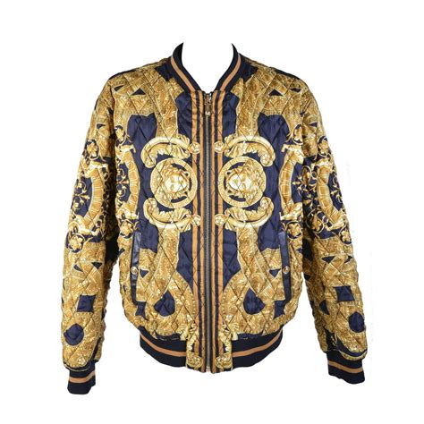 bomberjacke versace style|versace bomber jacket sale.